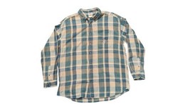 The Disney Store Plaid Flannel Tigger Embroidered Button Up Shirt Sz L - £11.15 GBP