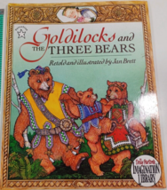 Goldilocks and the Three Bears by Jan Brett (1987)paperback Green Fairy Book - £4.74 GBP