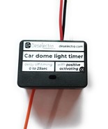 Positive switching car dome interior light delay switch timer 1 to 25sec... - $218.24 MXN