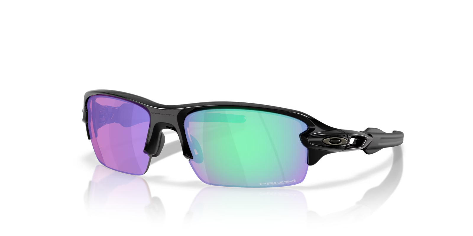 NEW Oakley Flak 2.0 S Sunglasses Polished Black W/ PRIZM Golf Lens OO951... - $128.69