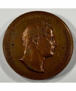 1840 German State Prussia Bronze Medal of Frederick William IV, Marienbu... - $203.30 CAD