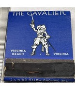 Rare Matchbook  The Cavalier Hotel  Virginia Beach, Virginia  gmg  Unstruck - $29.70