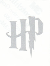 Reflective Harry Potter HP logo initials vinyl decal sticker RTIC window helmet - £2.76 GBP+