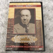 The Famous Authors Series: Edgar Rice Burroughs - Biography Dvd New Sealed - £15.92 GBP