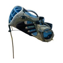 Nike Golf Sasquatch 14-Way Stand Carry Cart Bag Blue/Yellow/Gray - $85.00