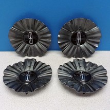 2017-2018 Lincoln MKZ # 10131 19x8 20 Spoke Wheel Dark Gray Center Caps SET/4 - £111.90 GBP