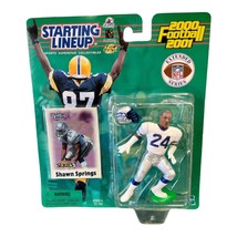 2000 Starting Lineup Ext Figure Shawn Springs Seattle Seahawks Buckeyes - £17.40 GBP