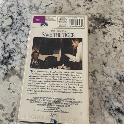Save the Tiger (VHS, 1994) Item image 4