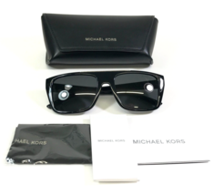 Michael Kors Sonnenbrille Mk 2159 Byron 300587 Schwarz Weiß Quadrat W / ... - £56.00 GBP