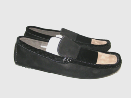 Steve Harvey Men Black Size 12 G548-237 Faux Suede Driving Loafers Slip ... - $34.94
