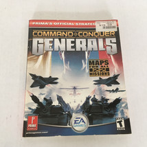 Prima&#39;s official strategy guide command conquer generals maps for all 22 mission - £15.53 GBP