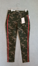 Skinnygirl Womens The Skinny Jeans Camo Red Stripe Size 27/4 - £15.96 GBP
