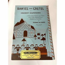 HANSEL AND GRETEL By Engelbert Humperdinck - A miniature version of the Opera - £10.67 GBP