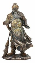 Warlord Liu Bei General Guangong Guan Yu Statue Romance of the Three Kin... - £50.89 GBP