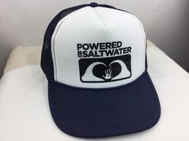 Powered By Saltwater  Otto Collection Adjustable SnapBack Blue  Hat Cap - £15.79 GBP