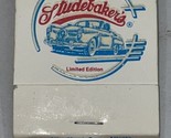 Vintage  Matchbook Cover  Studebaker’s restaurant  Atlanta, GA  gmg. Uns... - $12.38