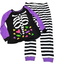 Disney Large &quot;Bones&quot; Glow in the Dark Women&#39;s Pajama Set Sz Large - €14,83 EUR