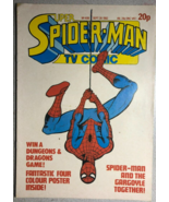 SUPER SPIDER-MAN TV COMIC #499 (1982) Marvel Comics UK FF poster VG+/FINE- - £11.89 GBP