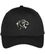 Trendy Apparel Shop Black Panther Embroidered Baseball Cap - Black - £15.97 GBP