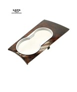MERCEDES X164 ML/GL-CLASS CENTER CONSOLE CUP HOLDER INSERT WOOD TRIM COVER - $276.89 MXN