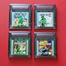 Army Men 1 2 Sarge&#39;s Heroes 2 Battletanx Nintendo Game Boy Color Lot 3 Games - £33.81 GBP