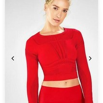 Fabletics Jaymee Mesh Long-Sleeve Top - £26.12 GBP