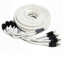 DS18 RCA 25 Feet Marine Tinned OFC 4 Channel Shielded Noise Reduction Cable - $73.99