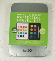 Art 101 Mini Travel Watercolor Travel Kit Creative Tools - $14.92