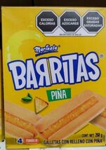 3X MARINELA PINEAPPLE COOKIE BARS ( SABOR PINA ) 3 BOXES OF 268g EA - FR... - $39.02 CAD