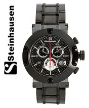 STEINHAUSEN Mens SW578LL Monte Carlo Swiss Chronograph Redux Watch-Retail $2,000 - £336.05 GBP