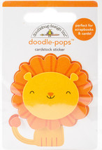 Doodlebug Doodle-Pops 3D Stickers -At The Zoo Leo Lion - £5.30 GBP