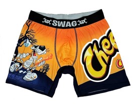 SWAG Crunchy Cheetos Chester Mummy Halloween Bright Colorful Boxers Men&#39;s NIP - £14.60 GBP