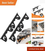 Versatile Stainless Steel Stove Guard - Gaps Sealed, Crumbs Blocked, 13.... - $29.65