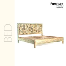 Furniture BoutiQ Vintage Reclaimed Teak Wood Bed - £2,672.82 GBP