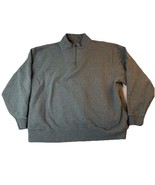 LL Bean Men’s Collared Knit W Pockets Pullover Sweater 1/4 Zip Size XXL ... - $32.06 CAD