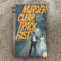 Murder Clear Track Fast Mystery Paperback Book Judson Philips 1962 - £9.74 GBP