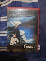 Contact (DVD, 1997) Slim case tested cropped artwork. - $8.14