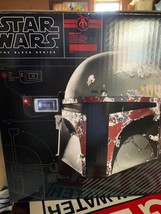Hasbro Star Wars The Black Series Boba Fett Premium Electronic Helmet - ... - £194.17 GBP
