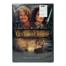 Cutthroat Island DVD 1995 Geena Davis Matthew Modine NEW SEALED - £5.14 GBP