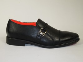Men's Shoes The Cuban L TAYNO Leather Cap Toe Loafer Black image 7