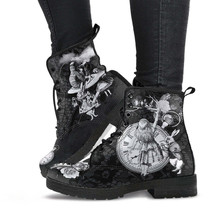 Combat Boots - Alice in Wonderland Gifts #52 Classic Series, Black Lace ... - £70.74 GBP