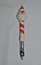 Vintage Hand Painted, Wood Santa Can and Bottle Opener - £11.76 GBP