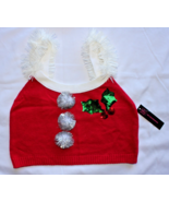 No Boundaries Women's Christmas Sweater Tank Top Size S(3-5) - $7.87
