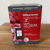 Office Depot Compare To Canon CL-211XL Color Ink Sealed  - $18.99