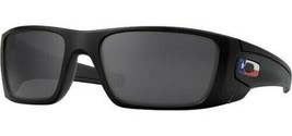 Oakley Fuel Cell OO9096-J1 60 Men&#39;s Matte Black Wrap Sunglasses - USA Made - $98.99