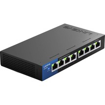 Linksys LGS108: 8-Port Business Desktop Gigabit Ethernet Unmanaged Switc... - £60.13 GBP
