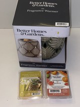 Better Homes &amp; Gardens FERN Fragrance Warmer &amp; 2 Wax Warmer Bundle - £35.17 GBP