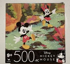 New 500 Piece Jigsaw Puzzle Cardinal 14 in x 11 in  "Mickey and Minnie" - $10.88
