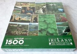 Springbok Ireland The Emerald Isle Jigsaw Puzzle 1500 NEW Sealed-Vintage... - $37.95