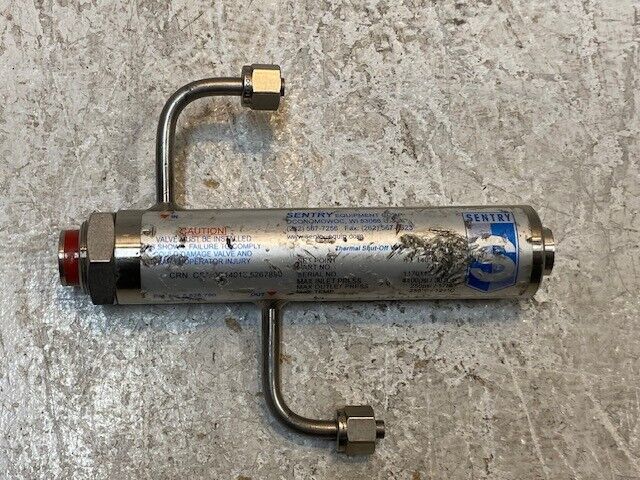Sentry 7-01137H Thermal Shut-Off Valve CSA-0C14013.5267890 4400Psi REMAN - $360.99
